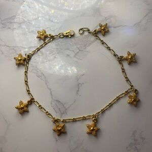9” Gold Starfish Bracelet/Anklet